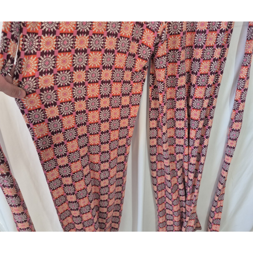 Free People Pink Geometric High-Neck Jumpsuit - Picture 13 of 13